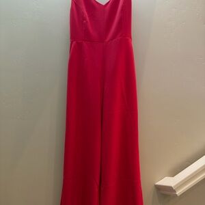 Elegant Pink Jumpsuit